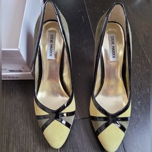 Steve Madden color block pumps
